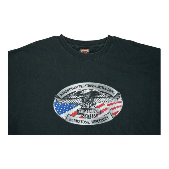 Harley Davidson Wisconsin Powertrain Operation‎ Capitol Drive 2005 Tshirt 3XL - Picture 2 of 4